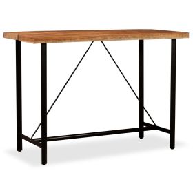 Bar Table Solid Acacia Wood 59"x27.6"x42.1"