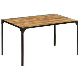 Dining Table 55.1"x31.5"x29.9" Solid Mango Wood