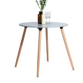 Dining Table ROUND TOP GREY A