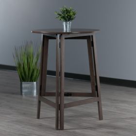 Winsome Wood Torrence Foldable High Table, Torrence Dining, 40 H,Oyster Gray