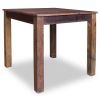 Dining Table Solid Reclaimed Wood 32.3"x31.5"x29.9"