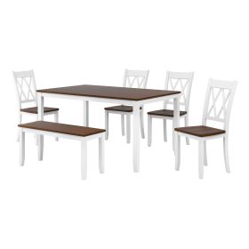 Home, Garden & ToolsFurnitureKitchen & Dining RoomTable & Chair Sets (Color: White)