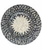 Mother Of Pearl Inlay Charger Plates (Set 2) | Under Plates for Dining; Wedding and Decoration